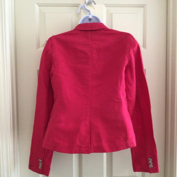 Tommy Hilfiger Linen/Cotton Blend Jacket XS - Picture 4 of 7